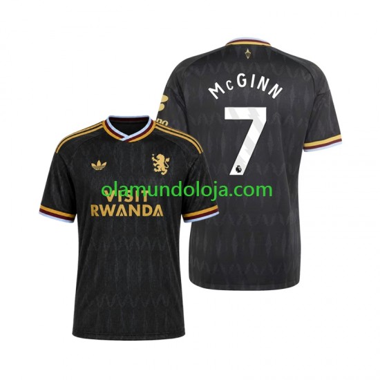 Camisola Aston Villa John McGinn 7 Homem Equipamento Segundo 2026-2027 Manga Curta